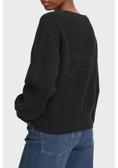 Guess Ls Vn Faith Cardi Pamuklu V Yaka Düğmeli Kazak W6br28z1410 Kadın Kazak W6br28 Z1410 Jblk Siyah Guess Ls Vn Faith Cardi Pamuklu V Yaka Düğmeli Kazak W6br28z1410 Kadın Kazak W6br28 Z1410 Jblk Siyah