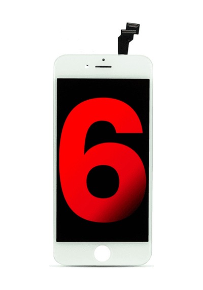 Apple İphone Uyumlu 6 Lcd Ekran Dokunmatik Beyaz A Plus Kalite