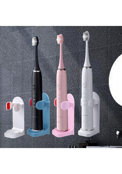 Yapışkanlı Şarjlı Diş Fırçası Tutucu Stand-al4802 Mavi