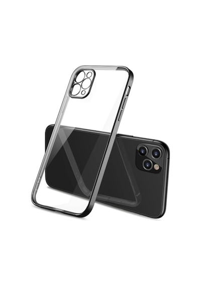 Apple Uyumlu iPhone 11 Pro Max 6.5Inç Renkli Kenar Seffaf Kilif Kamera Koruma 515730509