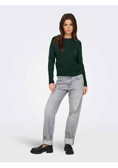 Only Onlrıca L/s Pullover Knt Noos Kadın Kazak 15204279 Yeşil