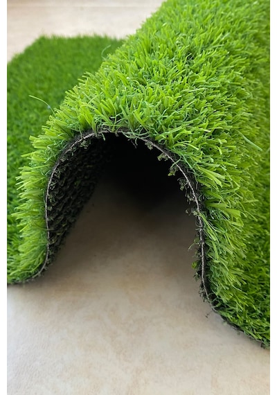 Grass Dekoratif Suni Çim Halı Balkon Bahçe Teras İç Dış Mekan Yeşil Yapay Çim Halı 20 Mm