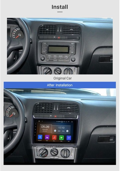 Vw Polo 2012+ Uyumlu Multi Medya Navi Gasyon Usb Kamera Carplayer