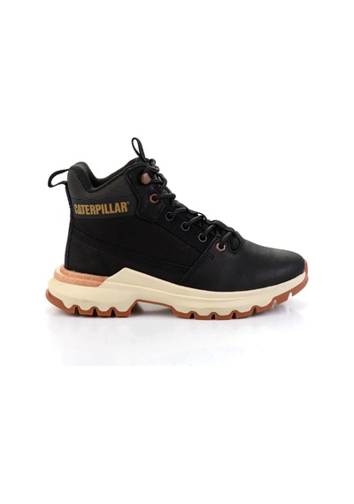 Black Hakiki Deri Kadın Bot & Bootie Cat0111099401 Black
