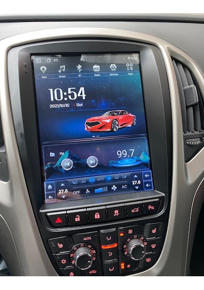 Exvol Opel Astra J Tesla Android Multimedya 4GB/64gb Carplay Ips Hd +Kamera