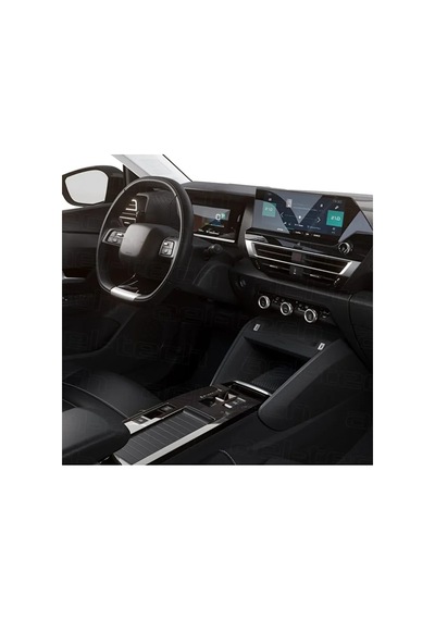 Citroen C4 Max 2025 Uyumlu Dijital Gösterge, Navigasyon Ve Orta Konsol Koruyucu 3'lü Set