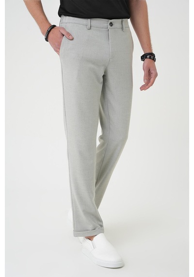 Efor Comfort Fit Beli Lastikli Gri Jogger Pantolon P 1183 Gri
