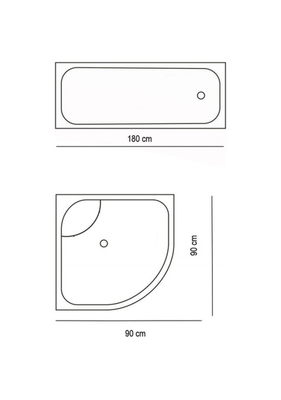 Banyo Perdesi Krem 1x180x200, Perde Borusu Askı Aparatı Köşe Boru Beyaz Hediyeli, Duş Perdesi Seti Diğer