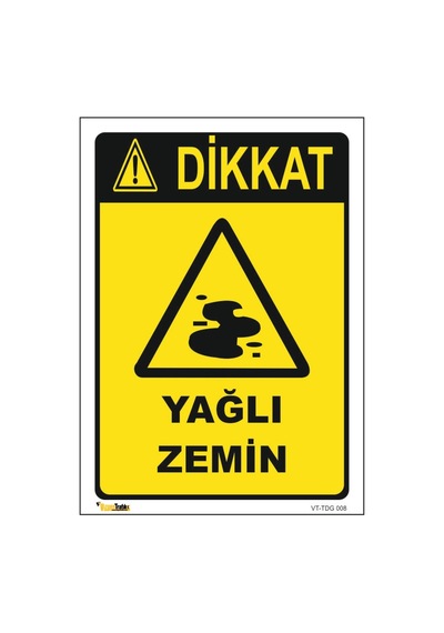 Yağlı Zemin - Isg Levhası
