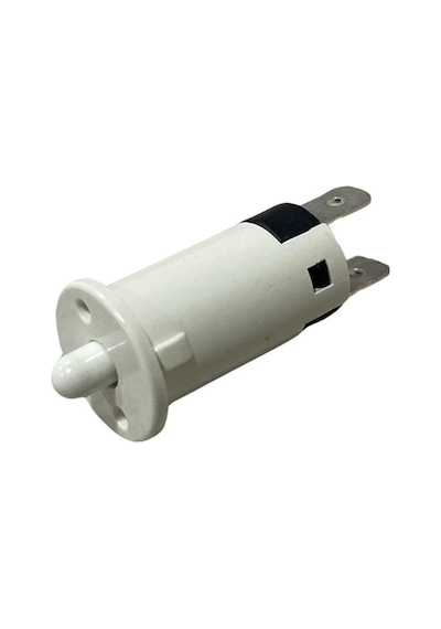 Mini Buton Pls Ters Kontak On/off 12 Mm Beyaz