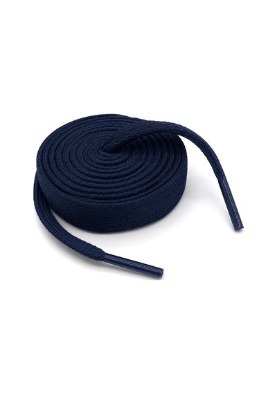 Hapshoe 120 Cm Lacivert 5 Mm Yassı Mumlu Ayakkabı Bağcığı
