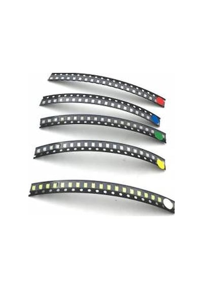 1206 Smd Yeşil Led 10 Adet