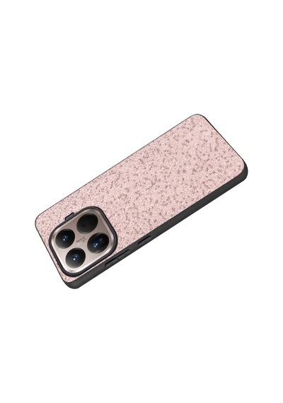 Onegif Xiaomi Mi 15t Pro Bright Simli Kapak - Pembe 0.2M-Çok Renkli