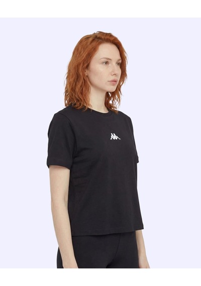Kappa Khloe Tshirt Kadın Siyah Regular Tişört
