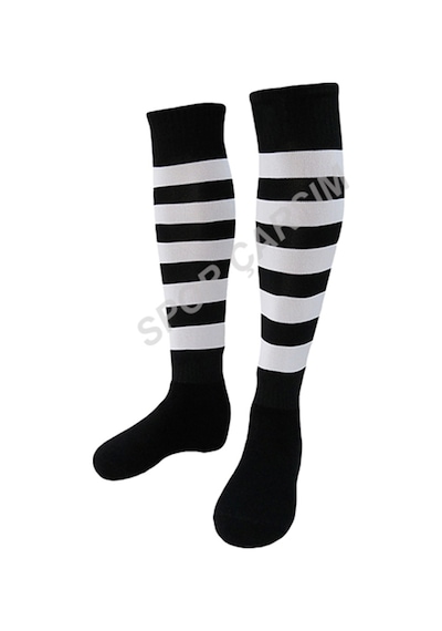 Tam Profesyonel Zebra Futbol Çorabı,Tozluk,Konç Sarı-Lacivert