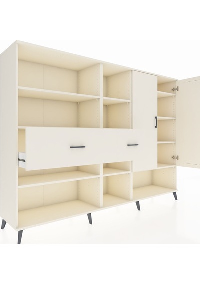 Hyperion Dolap 10 Raflı 2 Çekmeceli 2 Kapaklı 220x44x163 Aytaşı-a Aytaşı-aytaşı Hyperion Dolap 10 Raflı 2 Çekmeceli 2 Kapaklı 220x44x163 Aytaşı-a Aytaşı-aytaşı