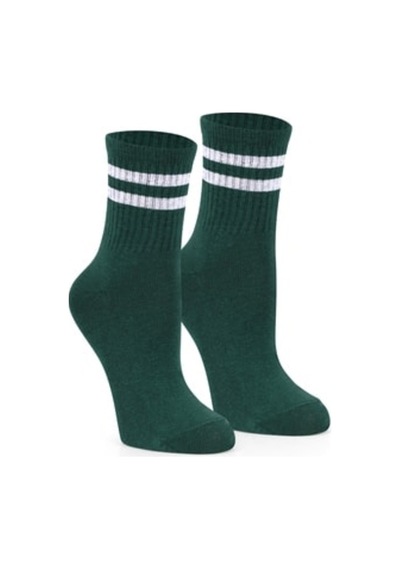 Ozzy Socks Çizgili Kadın Tenis Çorabı Çok Renkli 6'lı Çok Renkli