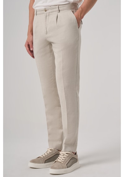 Morven Erkek Taş Trend Slim Fit Lastikli Pantolon 25ys003009870 Taş
