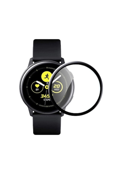 Bufalo Samsung Uyumlu Galaxy Active 2 44Mm Ekran Koruyucu 3D Kavisli Pmm