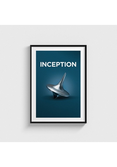 Inception 2010 Film Posteri Tablo Çerçeveli Poster Duvar Dekorasyonu Siyah Çerçeveli Tablo Siyah Çerçeveli Tablo Dn11d287sıyah