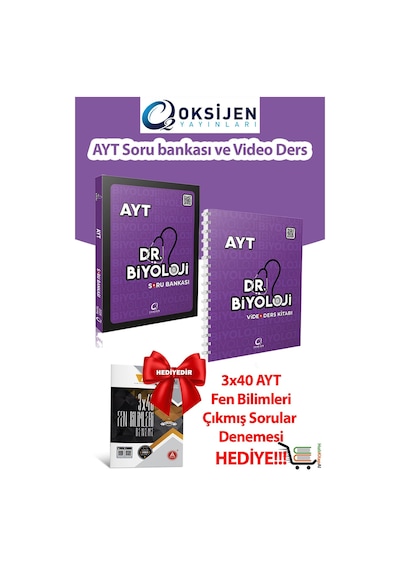 Dr.biyoloji Ayt Full Set A Yayınları Çıkmış Sorular Hediyeli