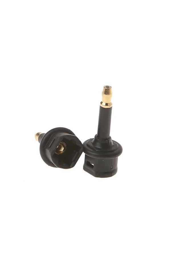Toslink To Mini Toslink Adaptör Çevirici Dönüştürücü Optik 3.5mm Dişi Erkek Kablo Ses Dönüştürücü Ara Aparat