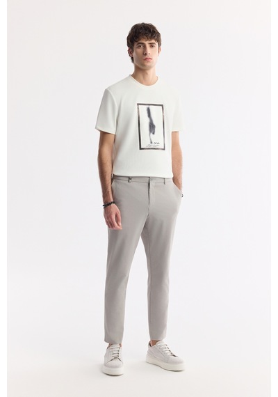Avva Erkek Gri Yan Cepli Beli Lastikli Bi-stretch Comfort Slim Fit Pantolon A51y3204 Avva Erkek Gri Yan Cepli Beli Lastikli Bi-stretch Comfort Slim Fit Pantolon A51y3204