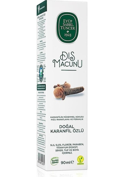 Eyüp Sabri Tuncer Doğal Karanfil Özlü Diş Macunu 4 x 90 ML