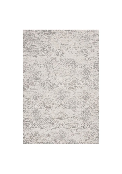 Kartela Halı Liva Halı Jüt Taban Dokuma Halı Açık Gri - 100 X 150 Cm