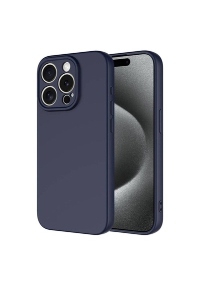 Apple Uyumlu iPhone 15 Pro Kılıf Zore Mara Lansman Kapak Lacivert