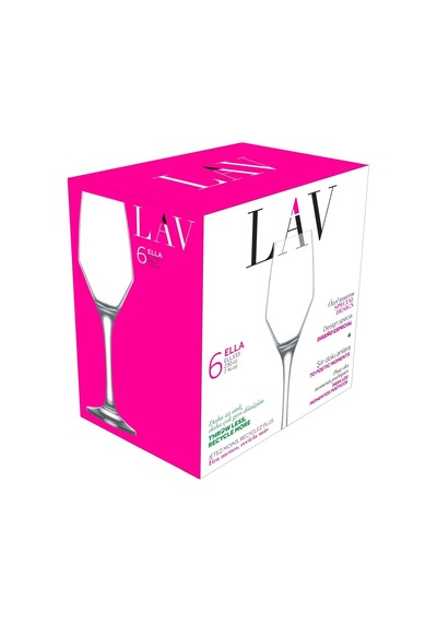 Lexroo Ella 6'lı Goblet Çok Renkli