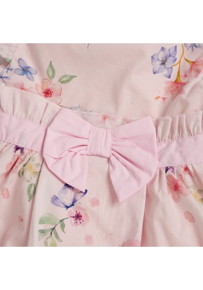 Chicco Kız Bebek Kısa Kollu Elbise 09101841000000 000011 Pembe