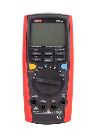 Ut71 A/mıe0091 Ölçüm Cihazı Ac Dc Lcd Dijital Multimetre Voltmetre Gerilim Strommesser