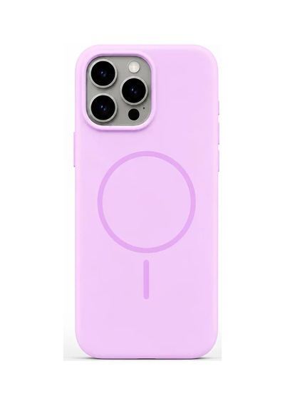 iPhone Uyumlu 14 Pro Max Aura Akıllı Magsafe Animasyonlu Silikon Kılıf Lila