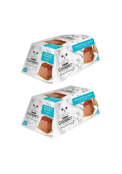 Purina Gourmet Revelations Ton Balıklı Kedi Konservesi 2'li 2 x 57 G