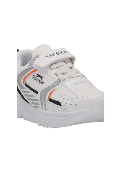 Slazenger  KENDALL Çocuk Cırt Cırtlı Beyaz  -  Turuncu Günlük Spor  Ayakkabısı