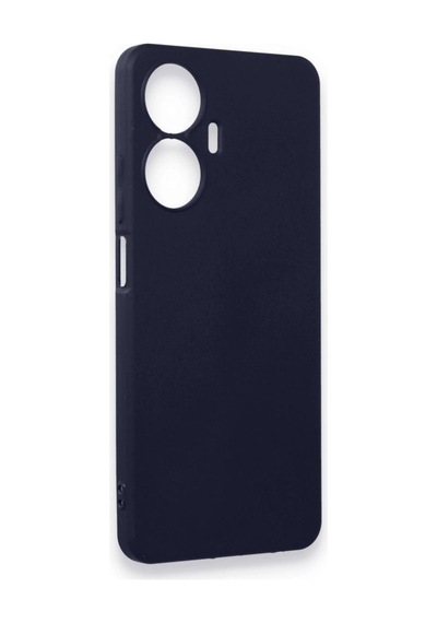 Realme C55 Kılıf First Silikon - Lacivert Diğer