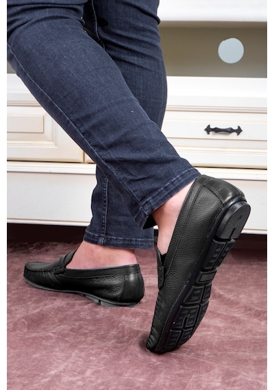 Artsy Hakiki Deri Erkek Günlük Ayakkabı, Rog Loafer Ayakkabı