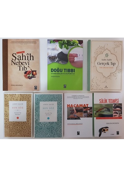 Gerçek Tıp Seti 7 Kitap Aidin Salih Son Söz Gerçek Tıp Dersleri