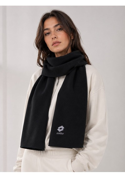 Lotto Siyah Unisex Polar Atkı - K2830