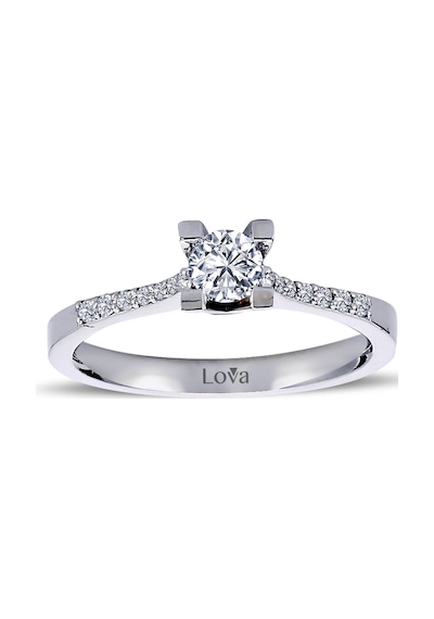 Lova Toplam 0,45 Karat Pırlanta Tektaş Yüzük - 1020127