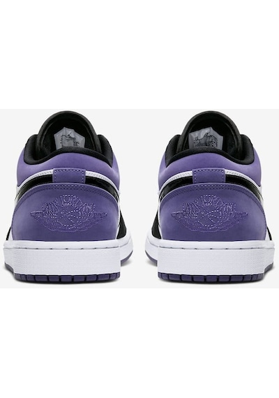 Solfej Mix Jordan 1 Low Black Toe Erkek Spor Ayakkabı Çok Renkli