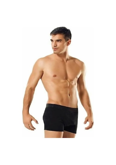 Erkek Elastan Boxer 3 Adet Siyah