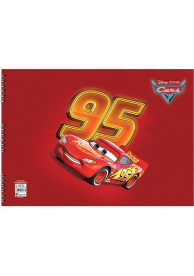 Cars 25x35 15 Yp.Resim Defteri 1 Adet