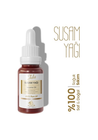 Tala Susam Yağı %100 Saf Ve Doğal Soğuk Sıkım 20 ML