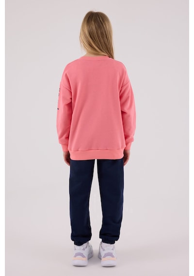 U.S. Polo Assn. U.s. Polo Assn Kız Çocuk Pembe Eşofman Takımı Us2308-c-v1 Pembe