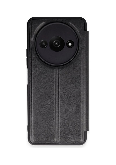 Uryport Xiaomi Redmi A3 4g Kılıf Flip Cover - Siyah