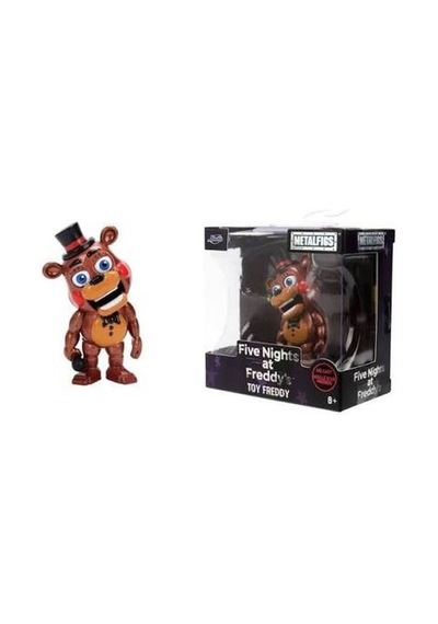 Five Nights At Freddy's Toy Freddy Metalfigs Die Cast Koleksiyon Figürü Jada Toys 6.5 Cm