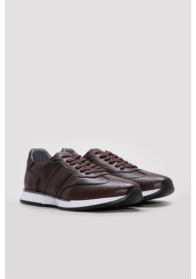 Fast Step Hakiki Deri Erkek Casual Ayakkabı 241ma1989 Kahve