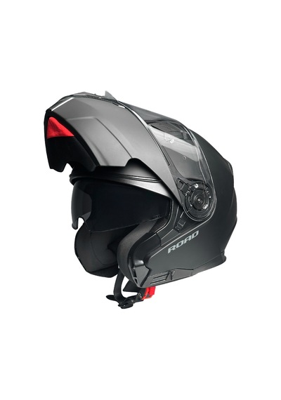 Pilot Road II Sv Çene Açılır Kask Mat Siyah